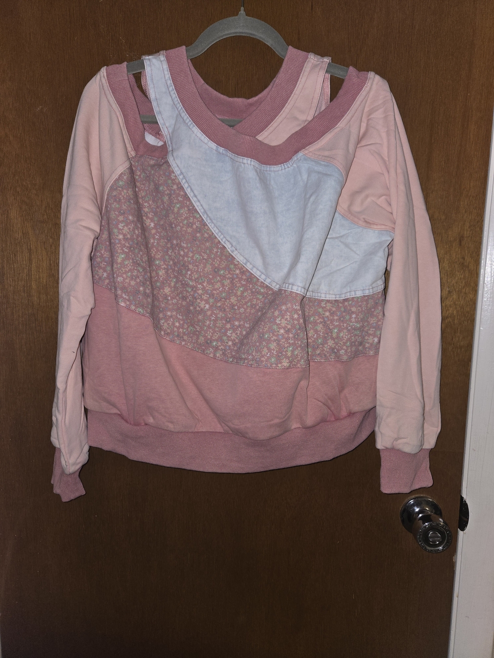 Oli & Hali Cold Shoulder Sweatshirt